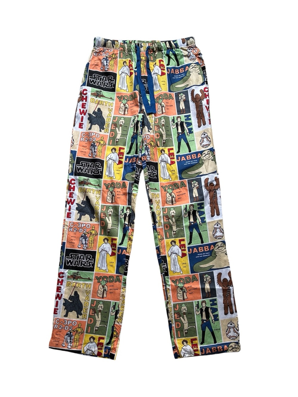 Peter Alexander Star Wars 100% Cotton Comic Print Pajama Pants Size XS